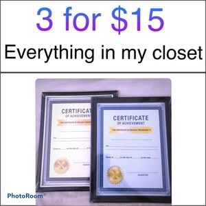 MUST BUNDLE 2 Achievement Awards